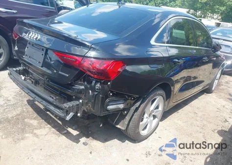 2023 Audi A3 Premium 40 Tfsi Quattro S Tronic z USA, uszkodzony, nr VIN WAUGUDGY8PA148243